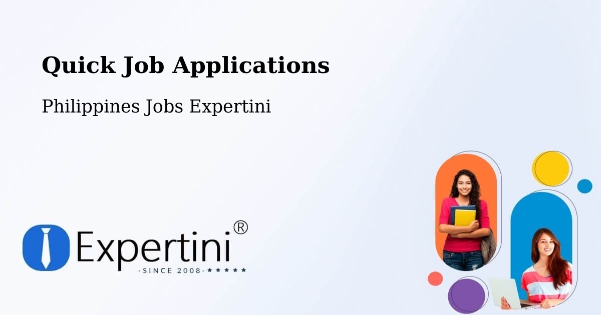 Quick Job Applications - Philippines Jobs Expertini